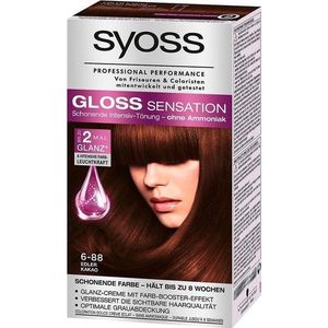 Syoss Haarverf Gloss Sensation 6-88 Edler Kakao