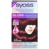 Syoss - Gloss Sensation - Haarverf - Rood Kastanje