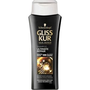 Schwarzkopf Gliss Kur Shampoo, Ultimate Repair, verpakking van 3 stuks (3 x 250 ml)