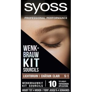 SYOSS Wenkbrauwverf 5-1 Lichtbruin - 1 stuk