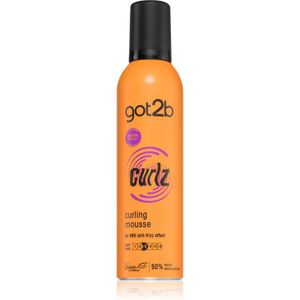 Schwarzkopf got2b - Styling Mousse - 250 ml - Schuimvaste Krullende Mousse