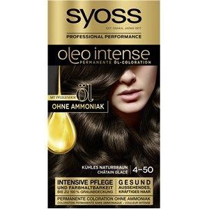 Syoss Kleuringen Oleo Intense 4-50 koel natuurbruinOleo Intense Permanente oliekleuring