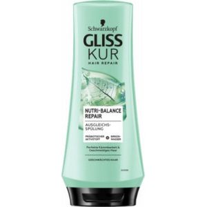 Gliss-Kur Conditioner - Nutri-Balance Repair 200 ml