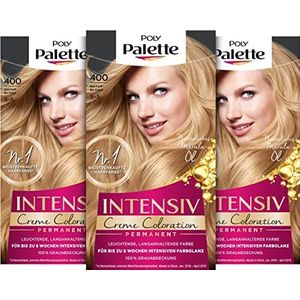 Palette - Intensieve Crème-kleuring - 9-5/400 Natural Blonde - Permanente Haarkleur - 3 x 115 ml