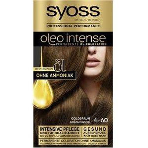 Syoss Kleuringen Oleo Intense 4-60 Goudbruin level 3Olie-coloration