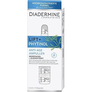 Diadermine - Lift+ Phytoretinol - Anti-age Ampoules - Natuurlijke Stoffen