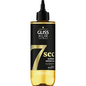 Gliss Kur 7 Sec Express Repair Kur Oil Nutritive (200 ml), herstelt het haar in slechts 7 seconden, 7 keer sterker en 7 keer minder breuk