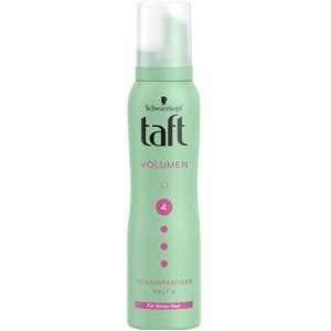 Taft Schuimbestendig volume voor fijn haar (150 ml) houdgraad 4, haarschuim voor volume en sterke grip, haarstyling met 24 uur langdurige grip, veganistische formule