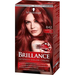 Schwarzkopf Brillance Intensive Color Creme haarkleuring Rood