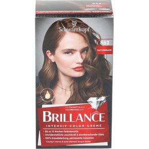 Schwarzkopf Brillance Intensive Color Creme haarkleuring Bruin