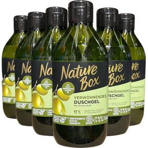 Nature Box Olive Oil Douchegel 6 x 250ml Voordeelverpakking