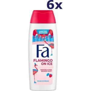 6x Fa Douchegel - Winter Flamingo On Ice 250 ml