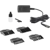 Moser 1400 CORDLESS Tondeuse - Zwart - Kunststof - Ergonomisch Ontwerp