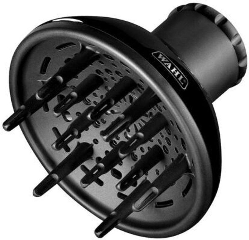 Wahl - Universele Diffusor - Zwart - Soft-grip - Hittebestendig