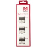 Kammen- en borstelset Wahl Moser 1801-7010 (1.5/3/4.5 MM)