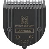 Moser Snijmes Diamond Blade Zwart 1854-7022 - Tondeuse - 0.7-3 Mm