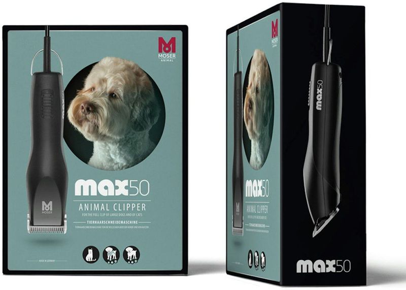 Moser Tondeuse Max Single Speed Hondenvachtverzorging Zwart