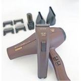 Moser - Genio Pro & ETI Line Plus - Tondeuse & Föhn - Bruin Metallic - Professionele Tools