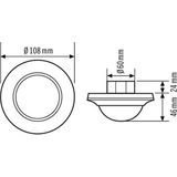 ESYLUX Compact bewegingsmelder-bussysteem - EP10427435 - E36D2