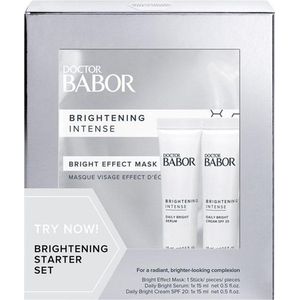 BABOR Gezichtsverzorging Doctor BABOR Brightening Starter Set Bright Effect Mask 1 Stk. + Daily Bright Serum 15 ml + Daily Bright Cream SPF 20 15 ml