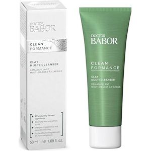 Doctor Babor Cleanformance Clay Multi-Cleanser, Reinigung & Masker In Één, Diepe Poriënreiniging, Tegen Onzuiverheden, 50 Ml