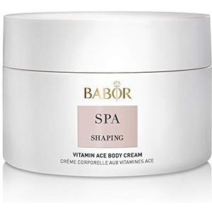 BABOR SPA Shaping Vitamin ACE Body Cream, rijke anti-aging crème tegen huidveroudering, regenereert, anti-cellulitis, 200 ml