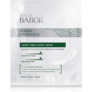 BABOR - Cleanformance Hemp Fiber Sheet Mask Hydraterend masker