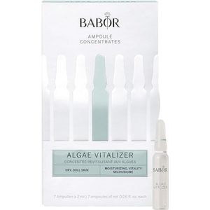 BABOR Algae Vitalizer, serum voor het gezicht, met groene algenextract voor een vitale teint, veganistische formule, ampullen met concentraat, 7x 2 ml