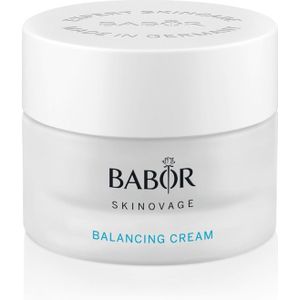 BABOR Skinovage Balancing Cream, Gezichtscrème voor de gemengde huid, matterende hydraterende verzorging voor een gelijkmatige teint, anti-aging, 50 ml