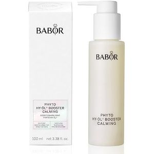 BABOR Phyto Hy-Oil Booster Calming voor de gevoelige huid, gezichtsreiniger voor gebruik met Hy-olie, met lindebloesem, veganistische formule, fytoactive sensitive, 1 x 100 ml