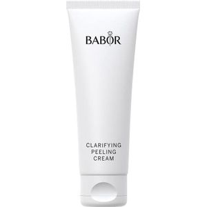 BABOR Clarifying Exfoliërende crème voor de vette huid, gezichtsscrub, verzorging en zelfbruiner, alcoholvrij, veganistische formule, 1 x 50 ml