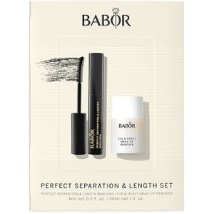 BABOR Make-up Ogen Cadeauset Perfect Separation & Length Mascara 6 ml + Eye & Heavy Make-Up Remover 30 ml