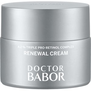 DOCTOR BABOR Renewal Cream Regenerating Anti Aging and Anti Pigment Face Cream with Pro Retinol Complex