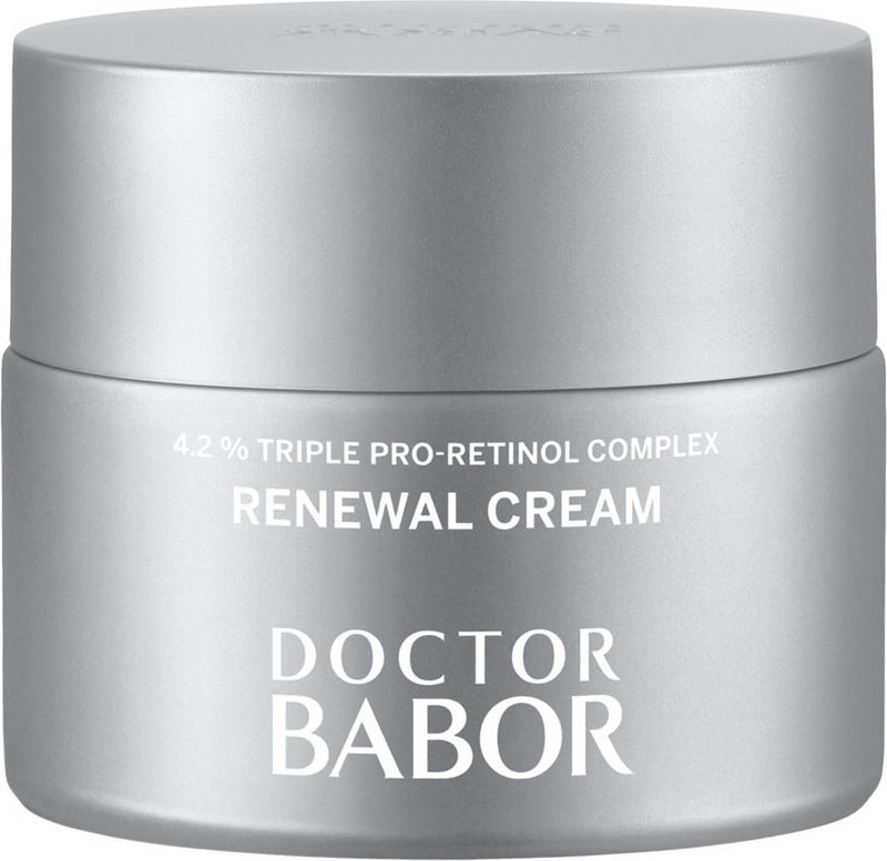 DOCTOR BABOR Renewal Cream Regenerating Anti Aging and Anti Pigment Face Cream with Pro Retinol Complex