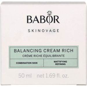 Babor - Skinovage Balancing Cream Rich - Gezichtscrème - Geen specificaties