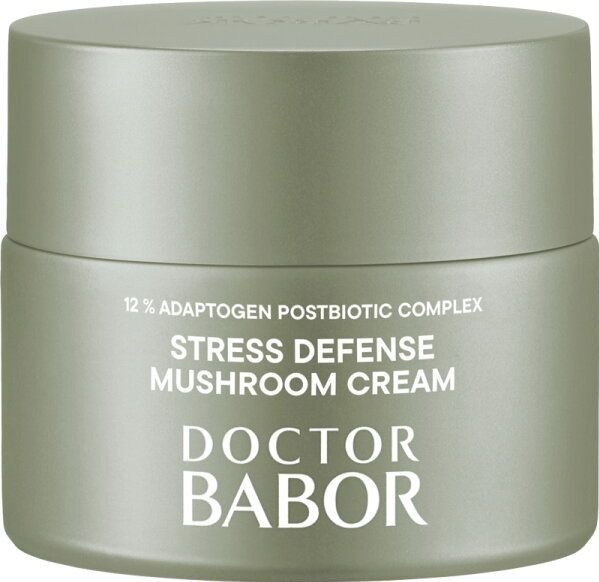 BABOR - Microbiomic Stress Defense - Gezichtscrème - 50ml - Verrijkt met Reishi-, Shiitake- en Chaga-paddenstoelen