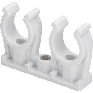 Rohr-Clip Kunststoff, doppelt 15mm - Viega