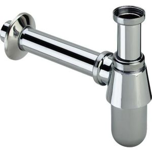 Viega - Bekersifon - Chroom - 5/4" Met Muurbuis En Rozet