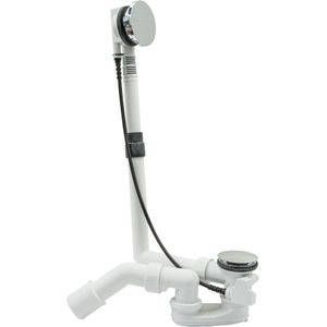Viega Af- en overloopgarnituur Multiplex 40/50 mm, verchroomd, 6162.45, 101909, klein