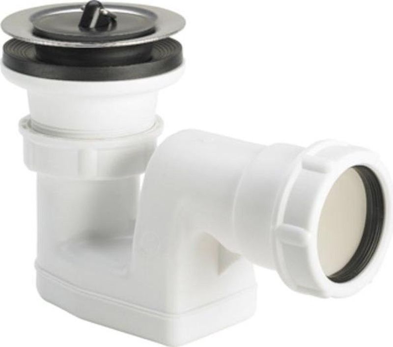 Viega - Afvoer - 1 1/2 X 40 - Verchroomd - Knelring Aansluiting