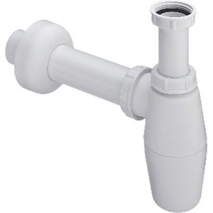 Saniclass - Sifon - Muurbuis - Rozet - Wit