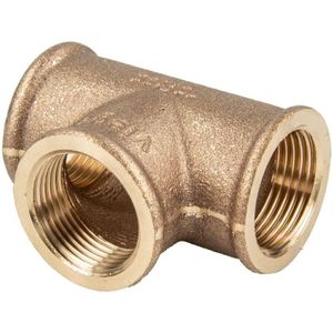Viega t stuk 3/8 x 3/8 x 3/8 bi. brons