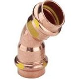 Viega Profipress bocht - 42 mm 45 gr