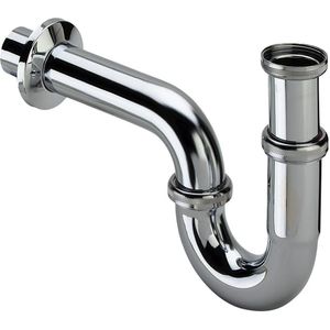 Viega - 305611 - Buissifon - Chroom - Messing - Voor Wastafel/Fontein
