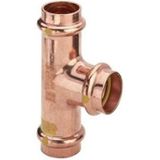 T-Stück mit sc Profipress g 2618 für Gas in 35x22x35mm Kupfer - Viega