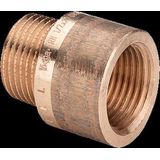Verlängerung 3525 in R3/8 x Rp3/8 x 20mm Rotguss - Viega