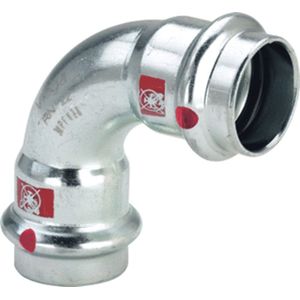 Viega Prestabo bocht - 15 mm 90 gr staal