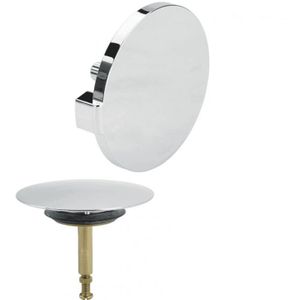Viega - Multiplex Visign M5 - Afbouwdeel Badafvoercombinatie - Chroom Hoogglans