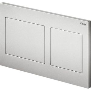Viega - wc Betätigungsplatte VfS 21 8611.1 aus Kunststoff in edelmatt