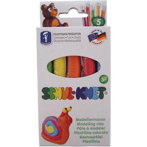 Feuchtmann Schul-knet Klei 5 Kleuren 90 Gram